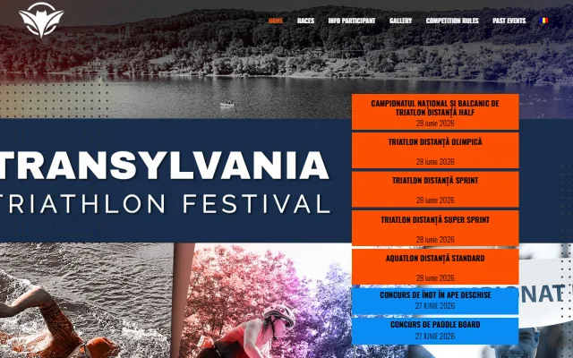 Transylvania Triathlon Festival weboldal
